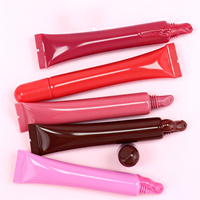 Huile à lèvres transparente, soin des lèvres, longue durée, nourrissante, hydratante, huile à lèvres brillante aux peptides