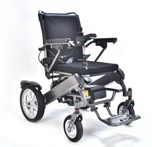 Полностью автоматический контроллер джойстика, наклон, складная спинка, регулируемая инвалидная коляска для пожилых людей
