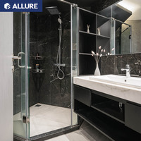 Meubles de salle de bain en bois suspendus au mur Allure Timber Ghana Van Rv avec lavabo