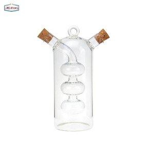 Distributeur d'<span class=keywords><strong>huile</strong></span> <span class=keywords><strong>en</strong></span> verre personnalisé à double chambre <span class=keywords><strong>Bouteille</strong></span> d'<span class=keywords><strong>huile</strong></span> Cruet Kitchen <span class=keywords><strong>2</strong></span> <span class=keywords><strong>en</strong></span> <span class=keywords><strong>1</strong></span> Distributeur de support d'<span class=keywords><strong>huile</strong></span> <span class=keywords><strong>et</strong></span> de <span class=keywords><strong>vinaigre</strong></span> - Product Image 2