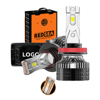 Accessoires automobiles CSP 200W 31000LM Canbus 6000K 12V Nouvelles ampoules LED pour voiture H4 H7 H11 9005 9006 Phares