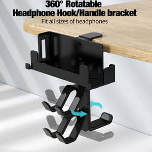 Rack <span class=keywords><strong>de</strong></span> rangement multifonctionnel 3 en 1 pour Nintendo Switch Controller Rack <span class=keywords><strong>de</strong></span> rangement pour casque <span class=keywords><strong>Cintre</strong></span> - Product Image 4