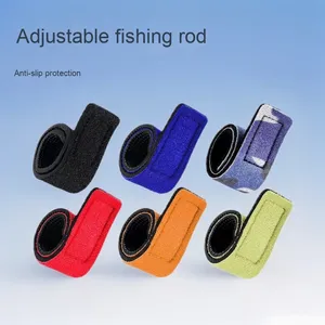 Luya <span class=keywords><strong>elastico</strong></span> in Velcro rocchetto in Neoprene copertura protettiva antiscivolo per <span class=keywords><strong>pesca</strong></span> alla carpa <span class=keywords><strong>canna</strong></span> <span class=keywords><strong>da</strong></span> <span class=keywords><strong>pesca</strong></span> morbida regolabile per lago - Product Image 5