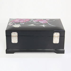 Finement fabriqué incrustée de nacre <span class=keywords><strong>en</strong></span> <span class=keywords><strong>bois</strong></span> boîte à bijoux - Product Image 5