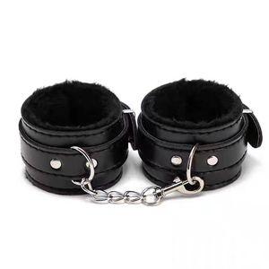 Pulsera de cuero de terciopelo engrosado para mujer, accesorios, juguetes, anillos y cadenas para pies de pareja, juguete sexual impermeable para adultos, no daña las manos - Product Image 6