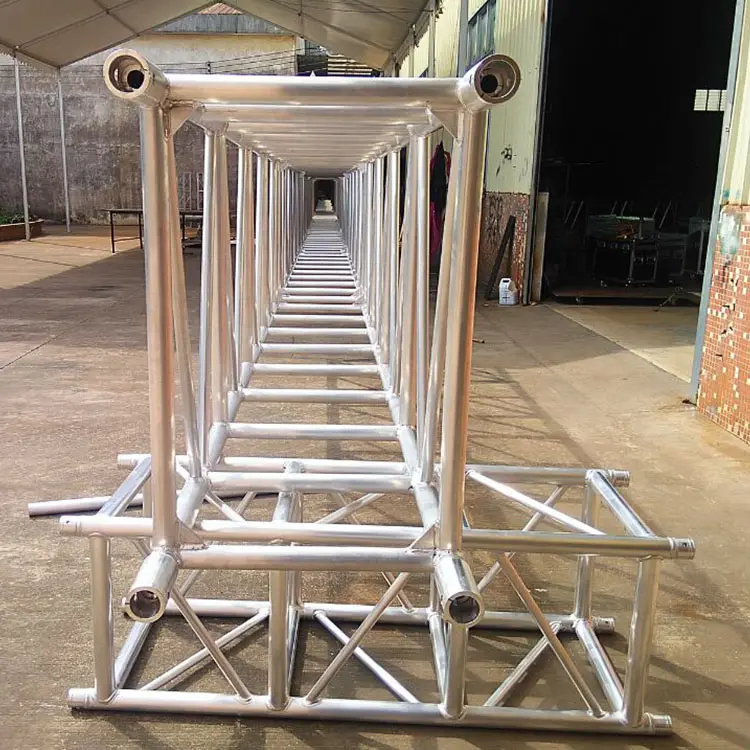 Kerangka alumunium Big loading struktur Truss 520x760mm untuk cahaya dan tahap 1m 2m 3m 4m