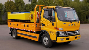 Expressway Maintenance Safety Truck JAC 100K Truck Mounted Attenuator Hydraulic Crash Cushion Anti-collision Buffer Vehicle - Product Image 2