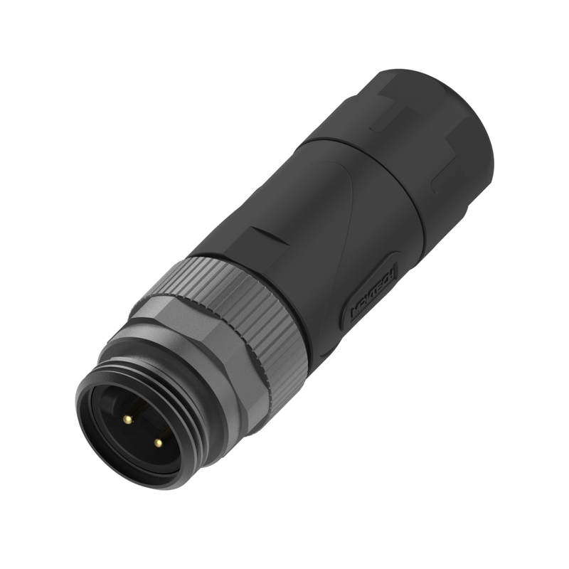 Industrial M12 Waterproof Plastic Metal Circular