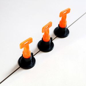 Sunsbuild Strong Reusable T Shape <b>Tile</b> <b>Leveling</b> System Stainless Steel T Lock Pins for Wall Floor <b>Tile</b> Installation Ensuring - Product Image 5