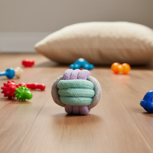 Juguete de Cuerda con Nudos para Mascotas, 6 cm, para Juego Interactivo - Product Image 3