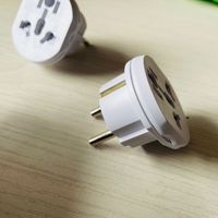 16a 250v changement universel ue chinois US Standard adaptateur de prise d'alimentation tête de transfert de voyage taille courte