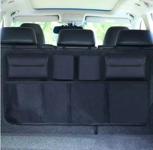 Accesorios personalizados de fábrica para coche, bolsa de almacenamiento de carga plegable, organizador de asiento trasero para coche - Product Image 6