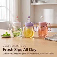 Fleur personnalisée émail café tasse à thé verre de Noël tasse à café glacé tasse avec couvercle et paille