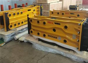 Composants principaux du brise-roche hydraulique de type boîte SB81 pour excavatrices de 18 à 26 tonnes, garantie 1 an pour la construction et l'exploitation minière - Product Image 4