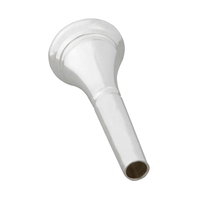The Gold Silver-plated Brass Horn Horn Mouthpiece Is a Durable and Reusable Horn Brass Instrument Accessory