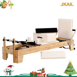 <span class=keywords><strong>Venta</strong></span> Directa de Fábrica, Set de Reformer de Pilates, Reformer de Pilates de Madera de Roble Equilibrada para Yoga y Fitness, Equipo de Madera para Entrenamiento <span class=keywords><strong>en</strong></span> Casa - Product Image 6