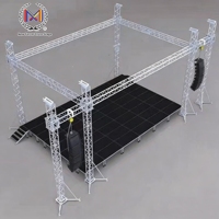 Estructura de Aluminio Cuadrada para Eventos, Exposiciones y Actividades al Aire Libre - Diseño Modular, Antioxidante, Montaje Rápido, Dimensiones Personalizadas