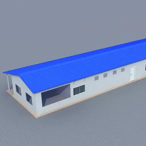 Rumah modular rumah pabrikan Tiongkok modular rumah kantor rumah kabin modular dengan bingkai baja ringan