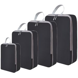 Bolsa de Almacenamiento de Viaje de Gran Capacidad Personalizada, Juego de Ocho Piezas de Compresión, Organizador de Cosméticos de Poliéster, Cubos de Embalaje - Product Image 3