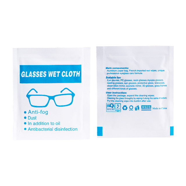 Pre-Moistened Microfiber Cleaning Wipes for Phone Screens, Eyeglasses & Electronics No Residue