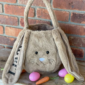 شخصية آذان طويلة دلو عيد الفصح أفخم فروي الجملة آذان أرنب عيد الفصح سلال - Product Image 3