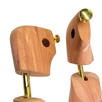 Embauchoirs en bois de cèdre, étireurs de chaussures, protection et maintien des chaussures, en bois massif, anti-plis, désodorisant, ajustable