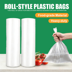 Bolsas Transparentes para Almacenamiento de Alimentos, para Pan, Frutas, Verduras, Bolsa de Plástico Personalizada para Productos Agrícolas en Rollo - Product Image 6