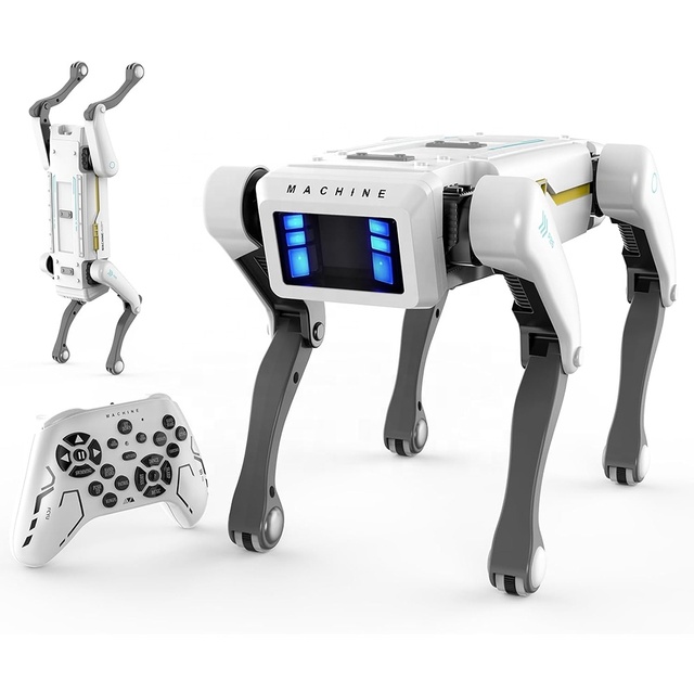 Smart AI Pet Electric Robot Dog with Action Programming Dance Dog Speak Remote Control Bionic Robot Dog Toys