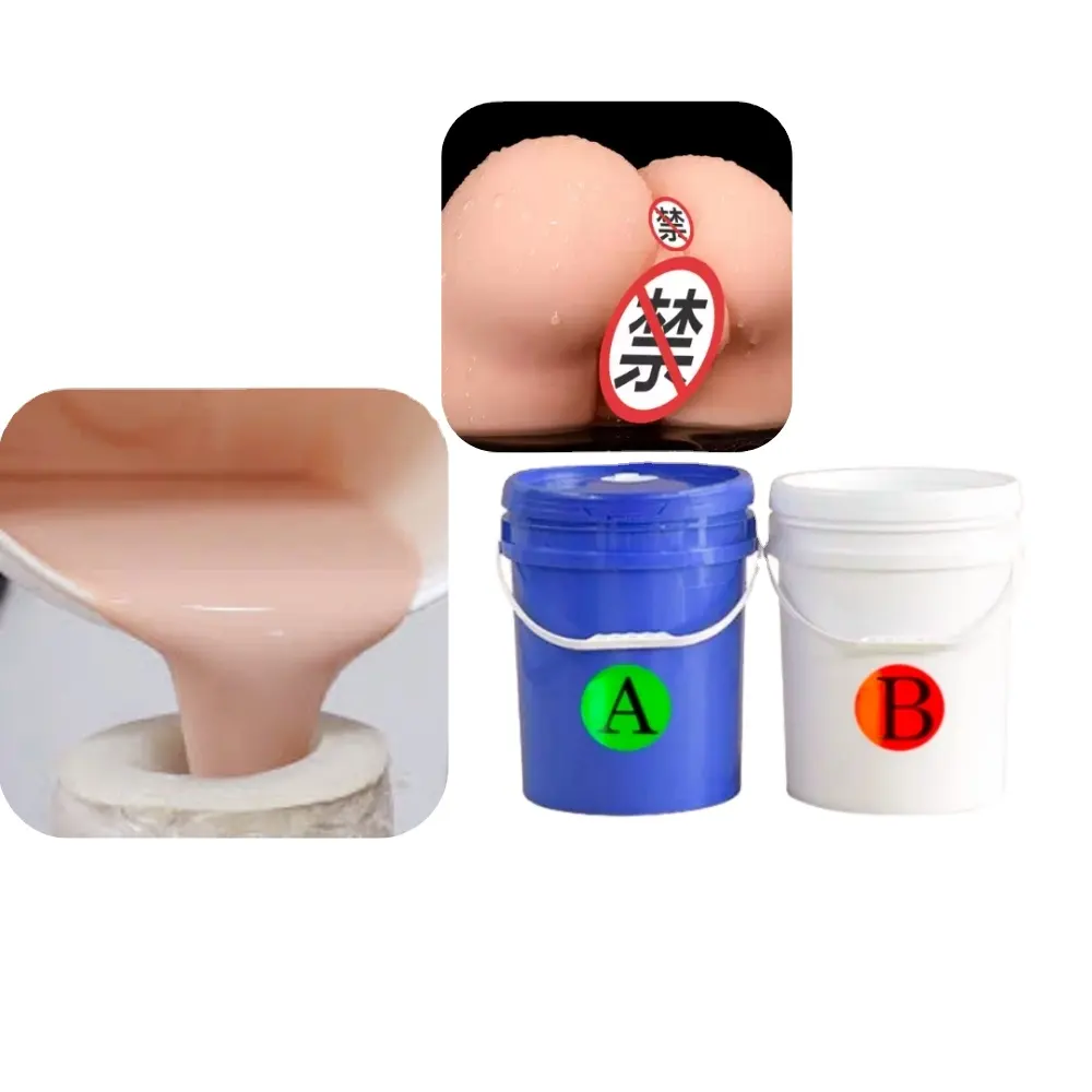 High-Quality Simulation Human Food Grade Silicone Doll Sexy Adult Supplies Prosthesi RTV-2 Skin Liquid Silicone Rubber