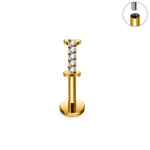 Titane Piercing En Gros Anglais Lettres Forme Tragus Conque Boucle D'oreille À Charnière <span class=keywords><strong>Clicker</strong></span> Nez Narine Anneau Femmes Piercing Bijoux - Product Image 6