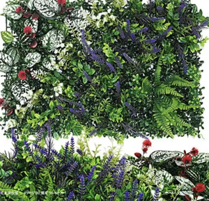 Mur végétal artificiel, toile de fond, gazon synthétique, panneau de magasin, image HHCP468 pour accessoires de photographie de mariage et décoration intérieure - Product Image 6