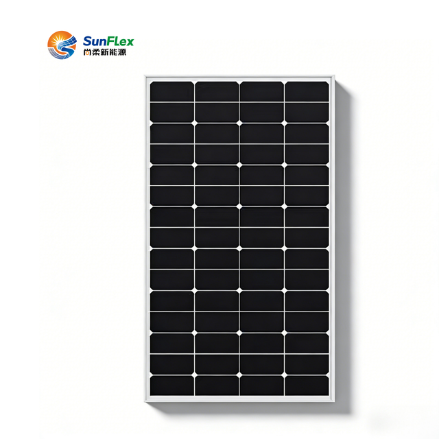 SunFlex N-Type Back Contact Solar Panel 26% Efficiency 100W 300W Monocrystalline Bifacial Solar Panel Dual Glass Residential