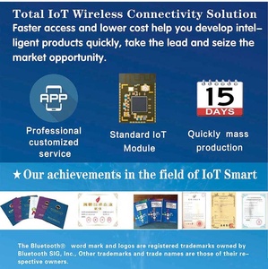 bluetooth 5.0 low energy wireless module nrf52832 2.4G module XUNTONG - Product Image 6