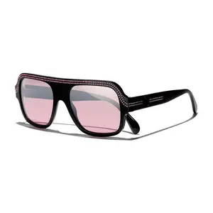 Luxus Mode Sonnenbrille mit Diamond Bling Frame Shades Italien Design