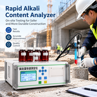 Testeur rapide de teneur en alcali du béton, analyseur d'ions sodium et potassium pour l'analyse des agrégats de ciment en laboratoire