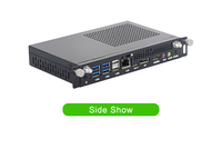 Módulo OPS Estándar de la UE con Procesador Intel Core I7, RAM DDR4, SSD M.2, LAN Gigabit Dual para Pantalla Interactiva, PC Todo en Uno