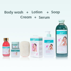 Conjunto de Cuidados com a Pele de Marca Própria, Produtos de Beleza Iluminadores, Clareadores, Anti-Cicatriz, Vitamina C, Remoção de Melanina, Conjunto Anti-Envelhecimento - Product Image 1