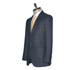 Vente en gros de vestes de costume sur mesure de haute qualité en tissu de <span class=keywords><strong>laine</strong></span> pour hommes - Product Image 3