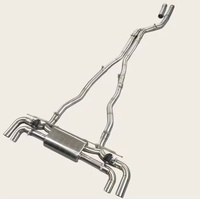 Échappement de performance TLS en stock pour BMW 540i G30/G31/G38 B58 3.0T en acier inoxydable 304 avec soupapes, accessoires auto, système Catback