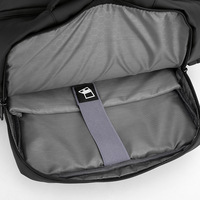 Sac à dos professionnel unisexe en polyester Oxford 36-59L, sacoche pour ordinateur, valise à roulettes, interface de chargement USB, respirant, design incurvé ENGLAND