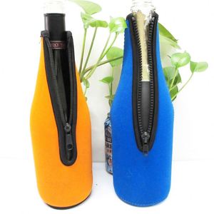 OEM Insulated Neoprene Waterproof Foldable Portable Tote Bag for Single 750ml Red Wine <b>Bottle</b> - Product Image 4