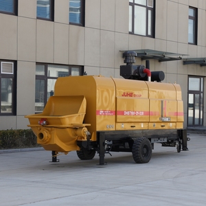 JIUHE Fabricante de Bombas de Hormigón con Motor Diésel DHBT100, Bomba de Hormigón con Remolque en Venta - Product Image 1