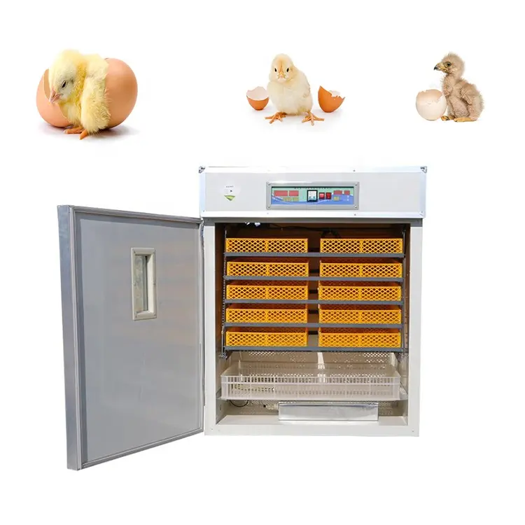 Sepenuhnya Otomatis Harga Mesin Penetas Telur Telur Otomatis Inkubator Telur Ayam Inkubator Penetasan Mesin untuk Dijual