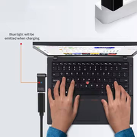 Adaptateur de charge USB Type-C femelle vers DC 100W mâle en alliage de zinc, convertisseur de connecteur d'alimentation PD pour ordinateur portable Dell HP Lenovo