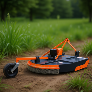 Coupe-herbe rotatif 58 pouces avec lame en acier, attache 3 points, pour débroussaillage, avec arbre de transmission inclus - Product Image 2