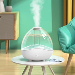 Taşınabilir 1.5L Aroma elektrikli hava nemlendirici oturma yatak odası atmosfer gece işık ile yağ difüzörü büyük kapasiteli nemlendirici - Product Image 3