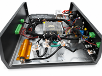 ECBMS Smart BMS 24V LiFePO4 400V 100V 100A 200A 16S avec contrôle via application Bluetooth, auto-équilibrage, protection contre les courts-circuits et les surcharges, boîtier PDU