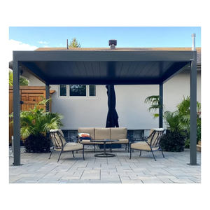 Pergola Bioclimatica Pergola Gazebo in Alluminio Archi da Giardino per Esterni Pergola in allumano - Product Image 3