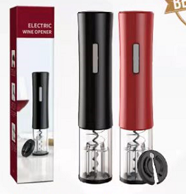 יין פותחן אדום יין כפול בקבוק פותחן נייר חותך לחץ אוויר בקבוק יין חשמלי - Product Image 6