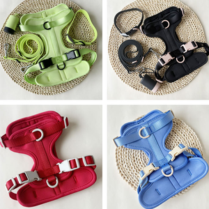 Nouveau Harnais de Luxe Personnalisé pour Chien et Chat en Polyester Respirant Rouge de Haute Qualité, Collection Designer 2026 - Product Image 5